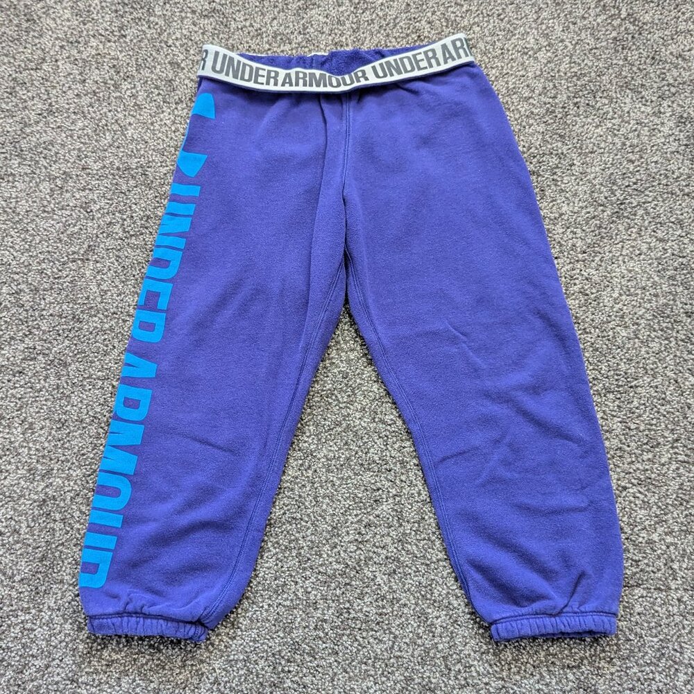 Under Armour Capri Sweatpants with Foldover Waistband